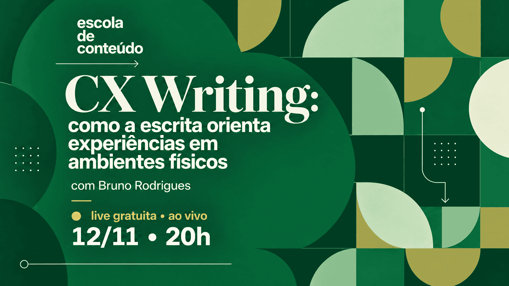 CX Writing: como a escrita orienta experiências em ambientes físicos